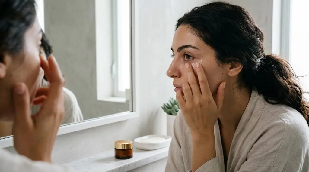 نحوه استفاده از کرم ضد چروک دور چشم